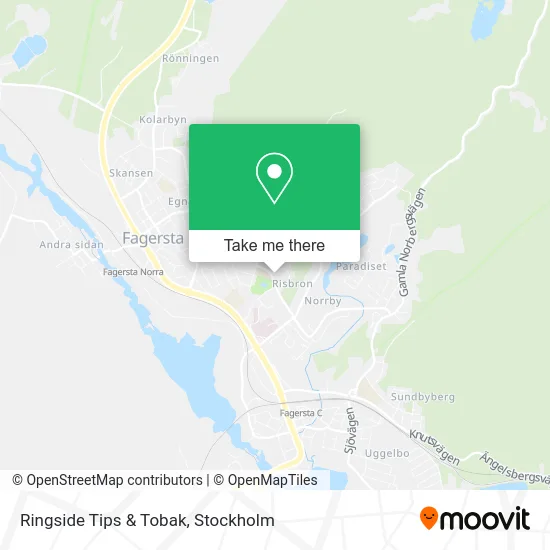 Ringside Tips & Tobak map