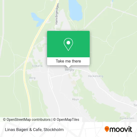 Linas Bageri & Cafe map