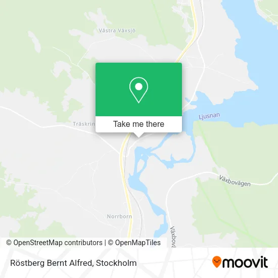 Röstberg Bernt Alfred map