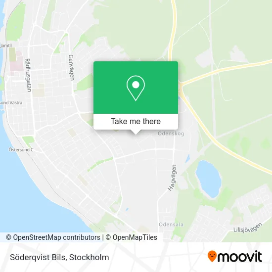 Söderqvist Bils map