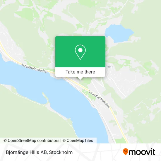 Björnänge Hills AB map