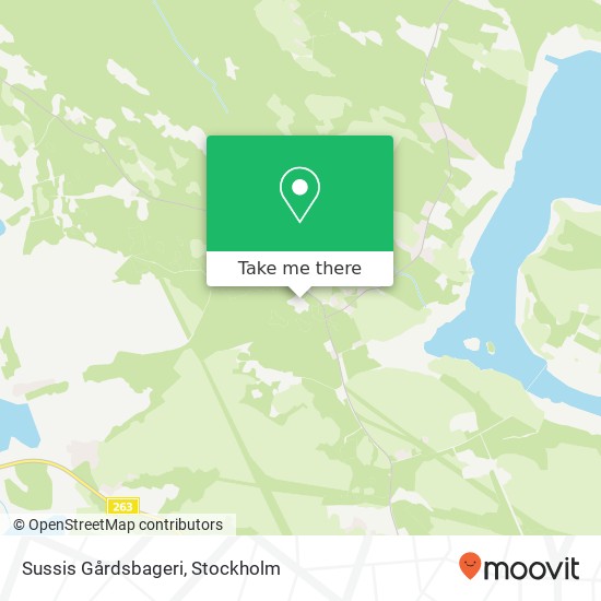 Sussis Gårdsbageri map