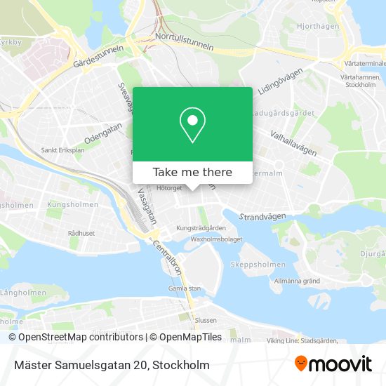 Mäster Samuelsgatan 20 map