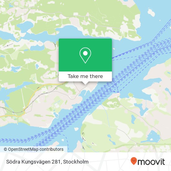 Södra Kungsvägen 281 map