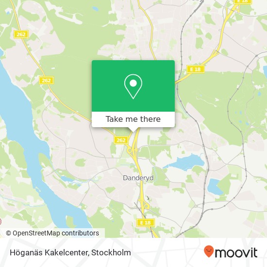 Höganäs Kakelcenter map