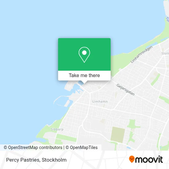 Percy Pastries map