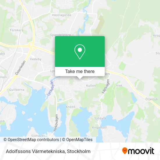 Adolfssons Värmetekniska map