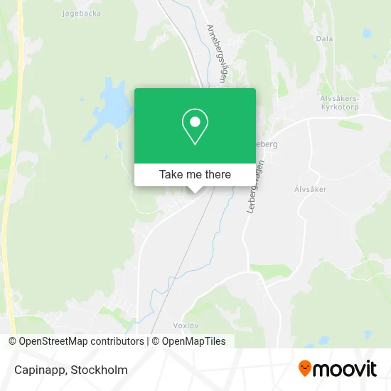 Capinapp map