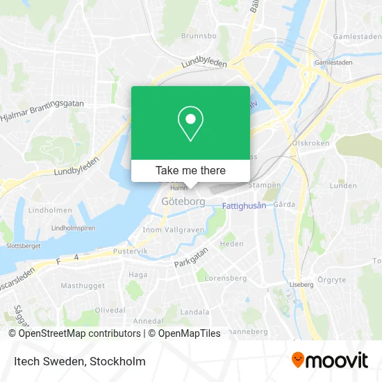 Itech Sweden map