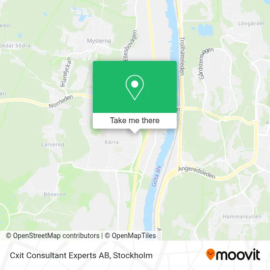 Cxit Consultant Experts AB map