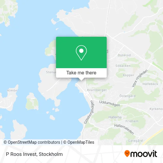 P Roos Invest map