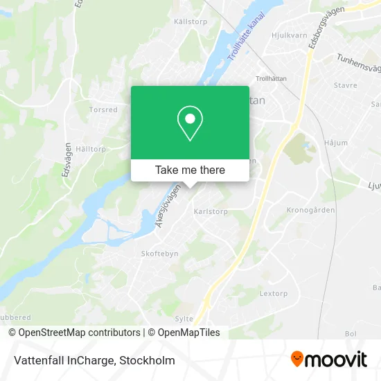 Vattenfall InCharge map