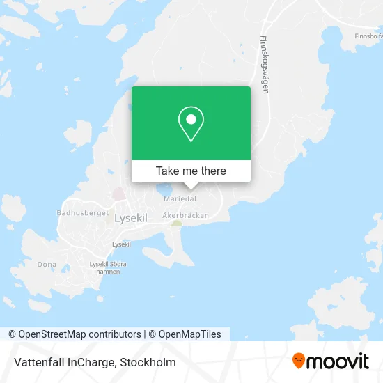 Vattenfall InCharge map