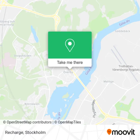 Recharge map