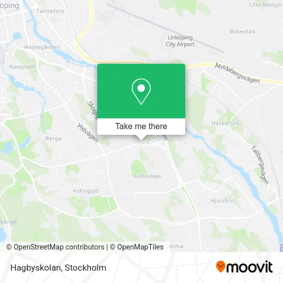 Hagbyskolan map