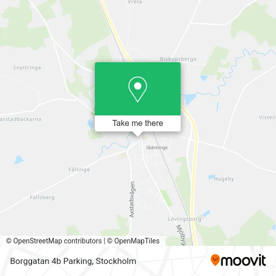 Borggatan 4b Parking map