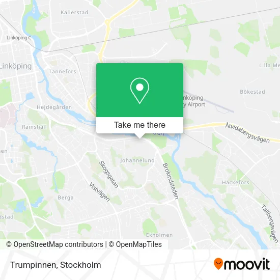 Trumpinnen map