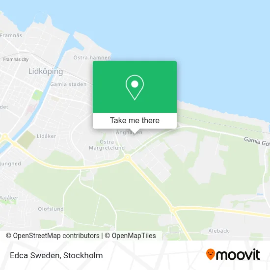 Edca Sweden map