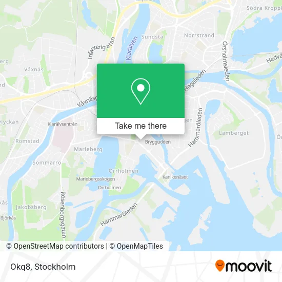 Okq8 map