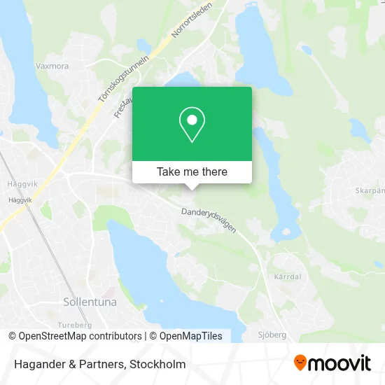 Hagander & Partners map