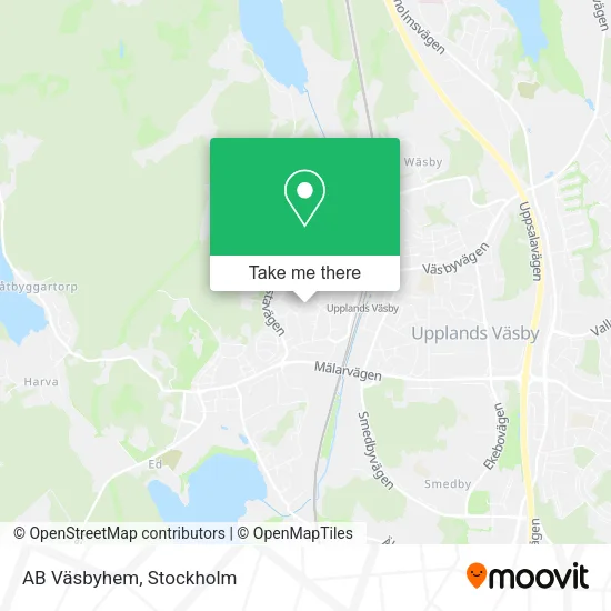 AB Väsbyhem map