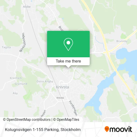 Kolugnsvägen 1-155 Parking map