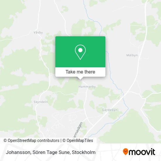 Johansson, Sören Tage Sune map