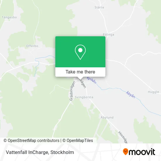 Vattenfall InCharge map
