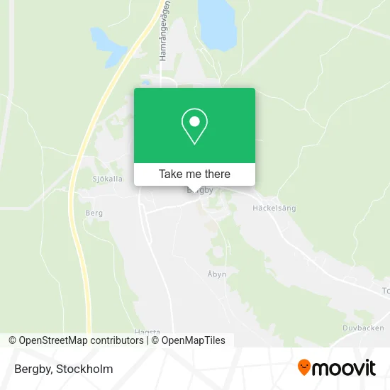 Bergby map