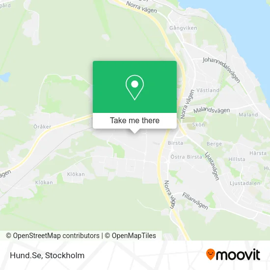 Hund.Se map