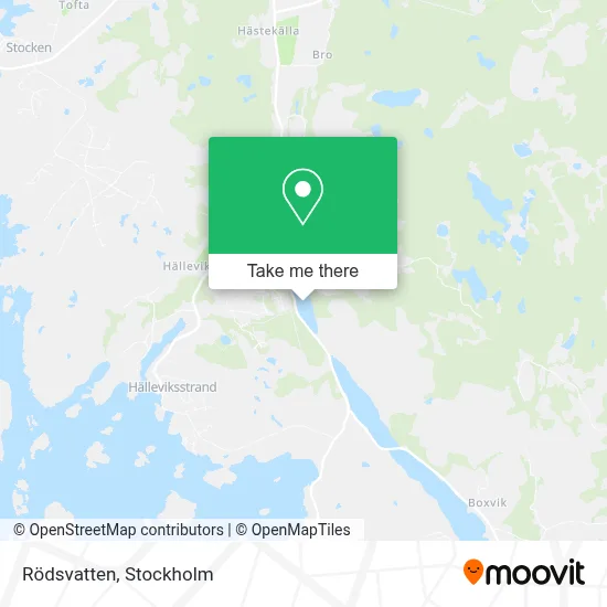 Rödsvatten map