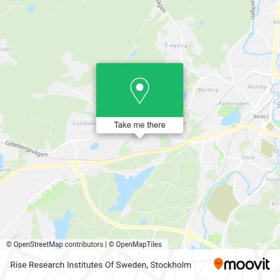 Rise Research Institutes Of Sweden map
