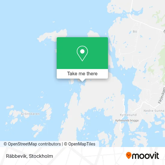 Räbbevik map