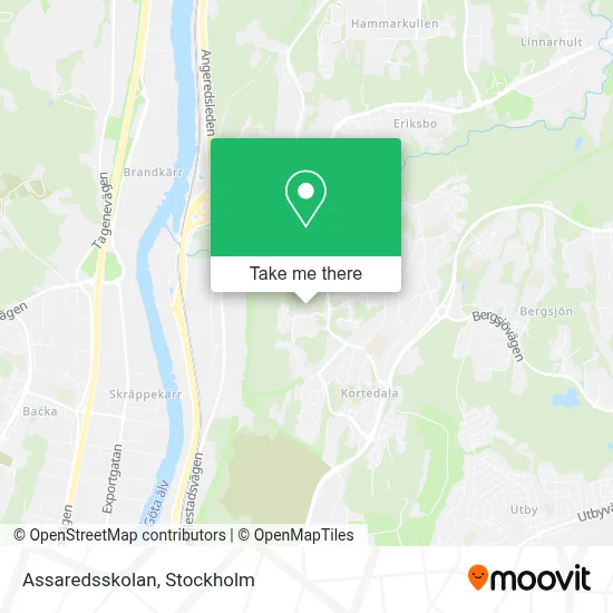 Assaredsskolan map
