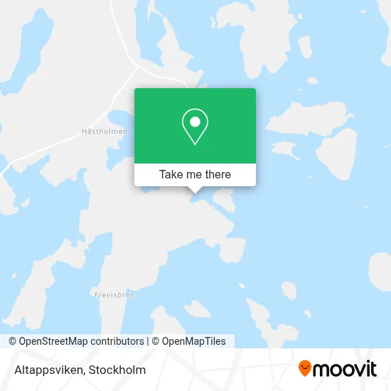 Altappsviken map