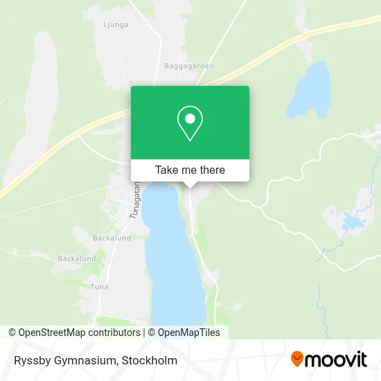 Ryssby Gymnasium map