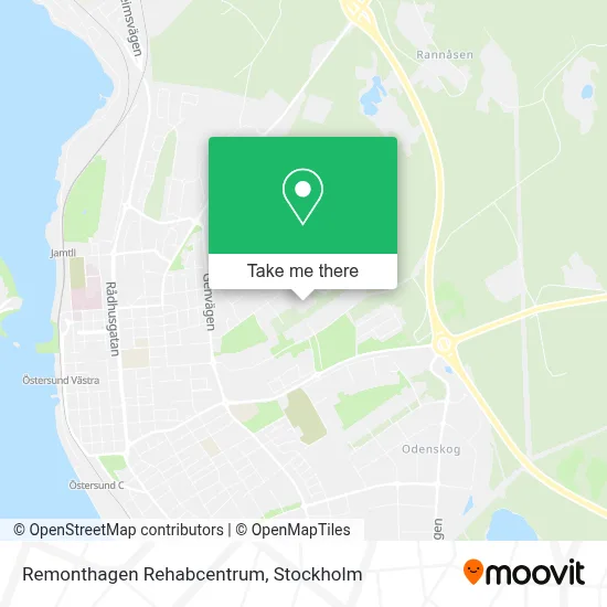 Remonthagen Rehabcentrum map