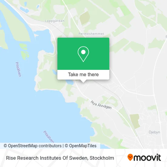 Rise Research Institutes Of Sweden map