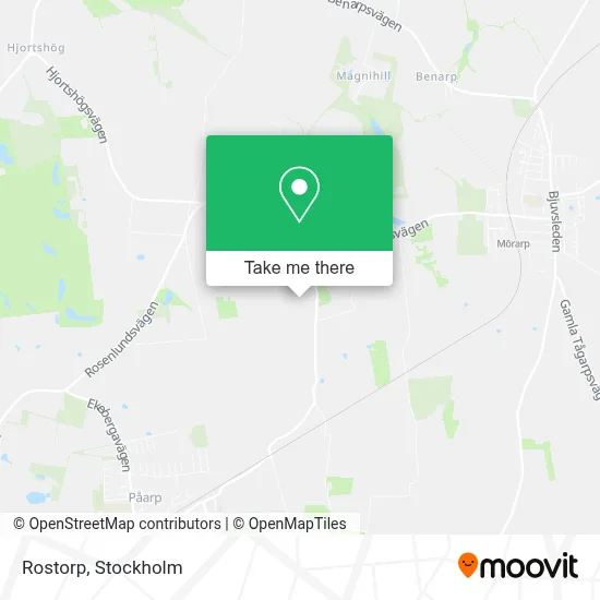 Rostorp map