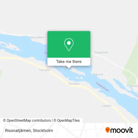 Rissnatjärnen map