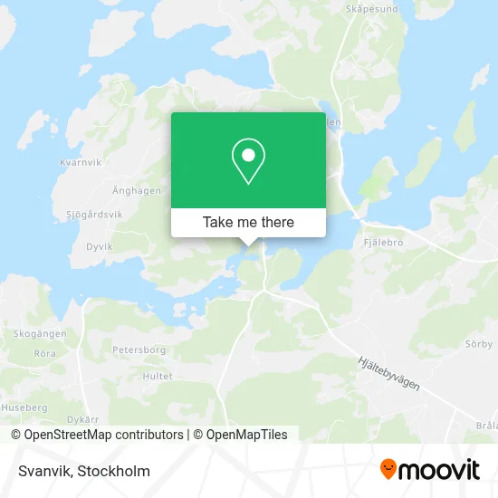 Svanvik map