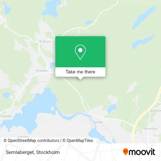 Semlaberget map