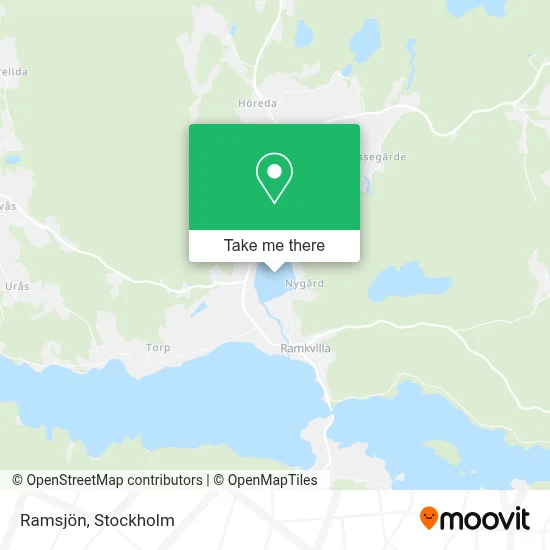 Ramsjön map