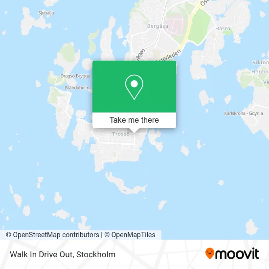 Walk In Drive Out map