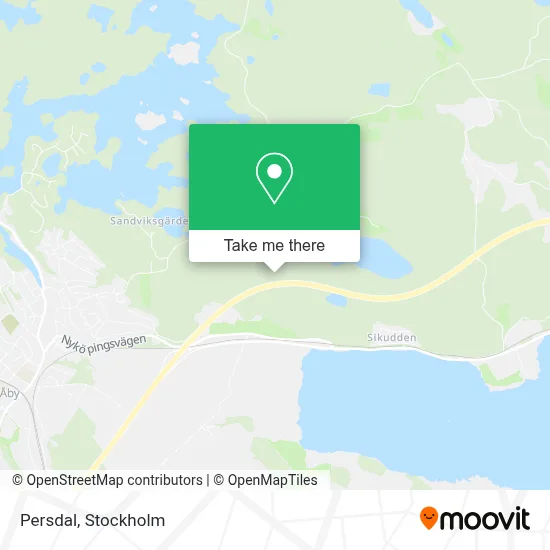 Persdal map