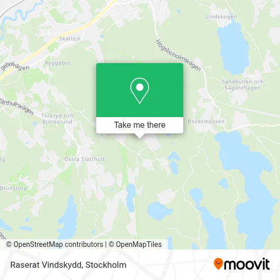 Raserat Vindskydd map