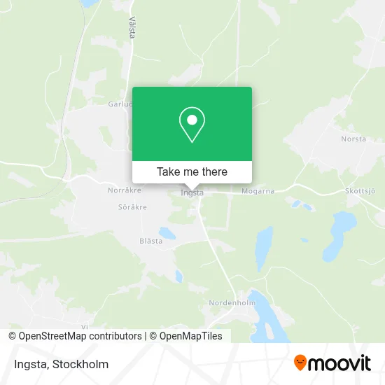 Ingsta map