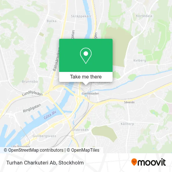 Turhan Charkuteri Ab map