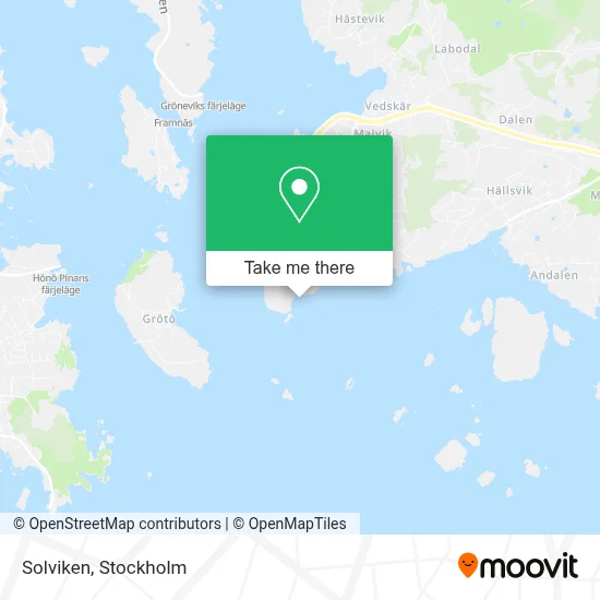 Solviken map