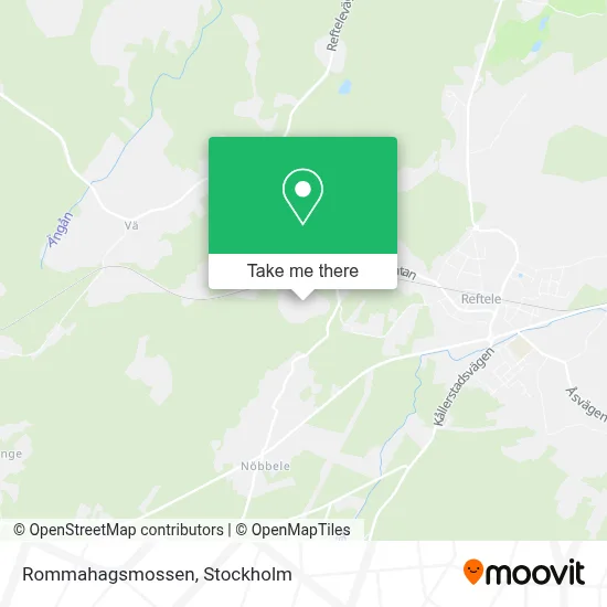 Rommahagsmossen map
